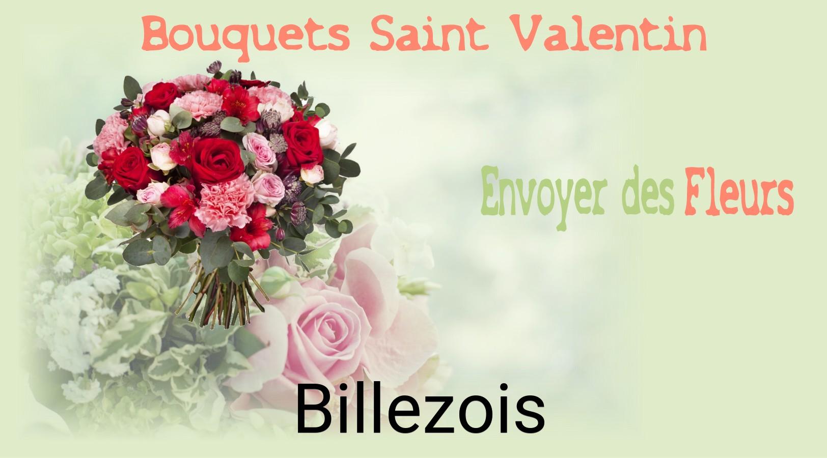 Roses de Saint-Valentin livrées à Billezois